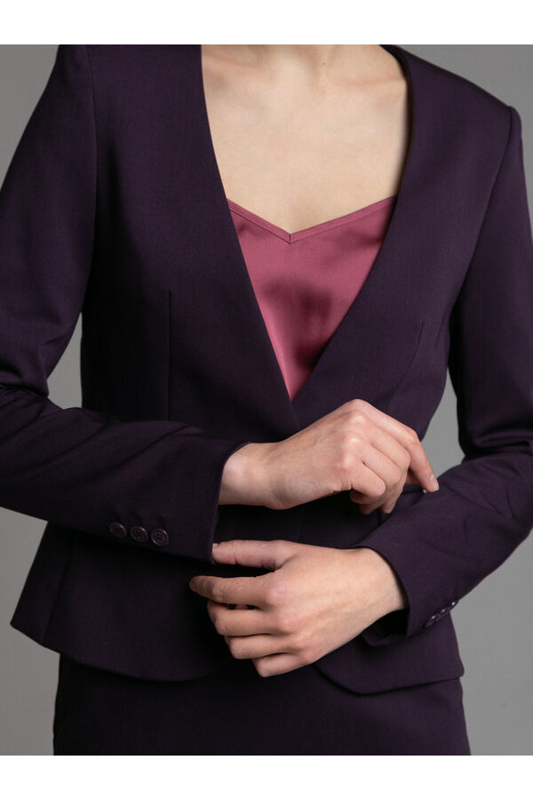 #93976 Жакет (Emka Fashion) фиолетовый