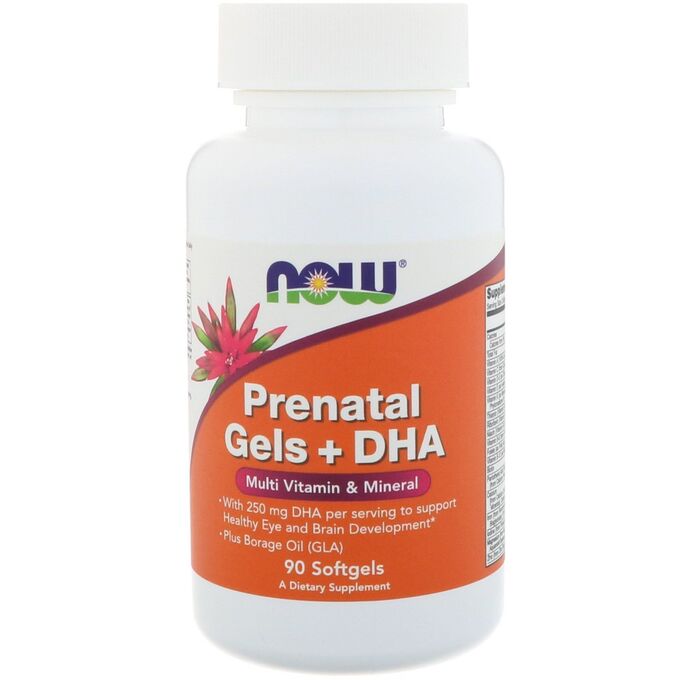 Prenatal gels dha