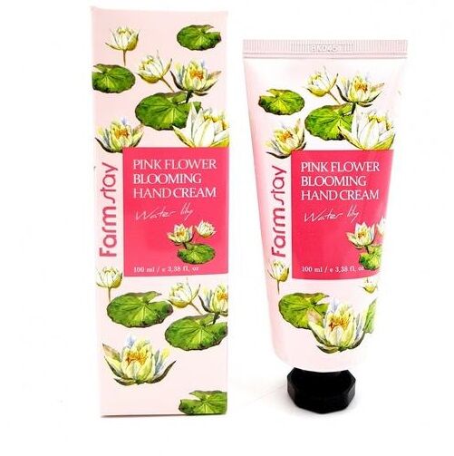 Farm Stay KR/ FarmStay PINK FLOWER BLOOMING Hand Cream WATER LILY Крем для рук &quot;Водяная лилия&quot;, 100мл