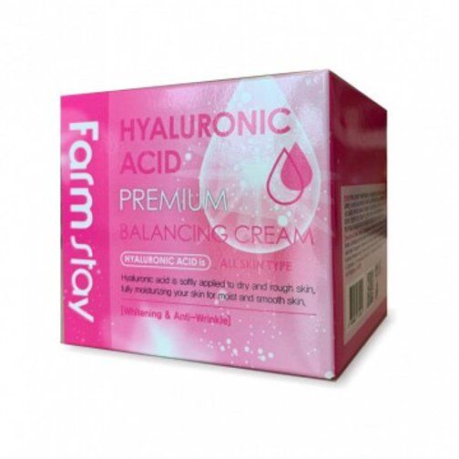 Farm Stay KR/ FarmStay Premium Hyalluronic Acid Balancing Cream Крем для лица &quot;Гиалуроновая кислота&quot;, 100г