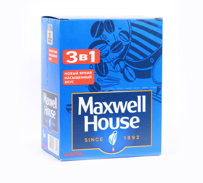 Кофе &quot;Maxwell House&quot; 3в1 1/12