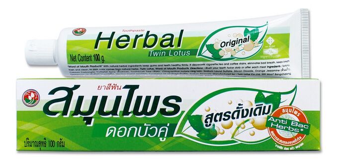 Зубная паста Herbal Twin Lotus Original &quot;С травами оригинальная&quot;, 100 г