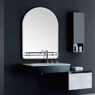 Зеркало в ванную комнату Ассоona A628, 600 х 450 мм, 1 полка