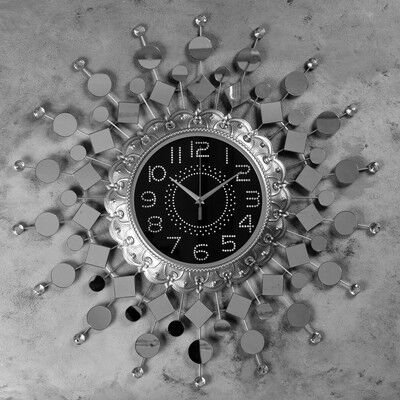 Часы настенные, серия: Ажур, Пичентиноd=70 см, d=24 см, 1 АА, плавный ход