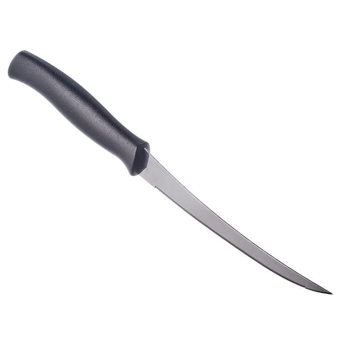 Tramontina Athus Нож для томатов 12.7см, черная ручка 23088/005