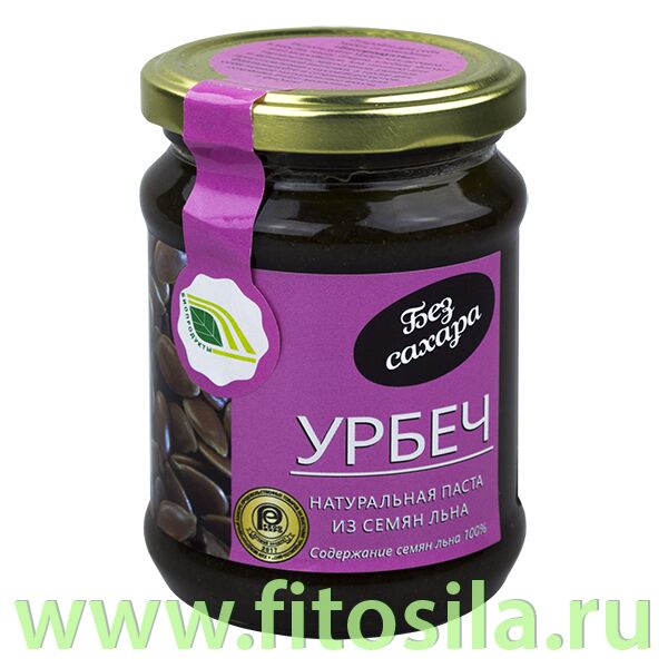 ФИТОСИЛА Урбеч натуральная паста из семян льна, 280 г, ТМ &quot;Биопродукты&quot;