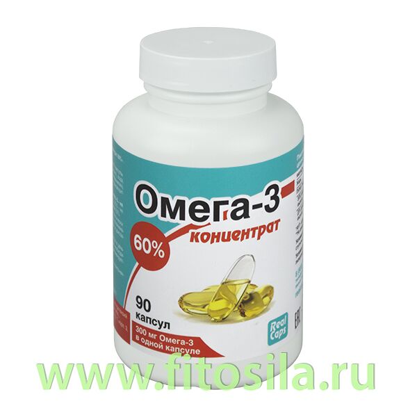 ФИТОСИЛА Омега-3 концентрат 60% - БАД, № 90 капсул х 500 мг