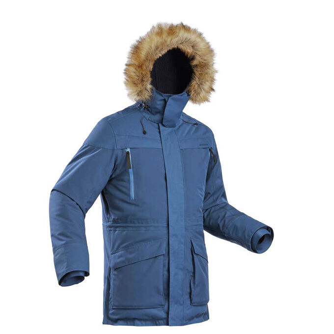 DECATHLON Парка водонепроницаемая походная мужская SH500 ULTRA-WARM -20°C QUECHUA