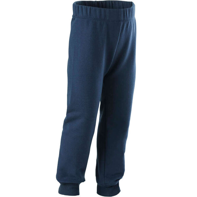 Спортивные брюки прямого кроя для мальчиков темно-синие