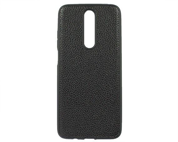 Чехол Xiaomi Redmi K30 Экокожа (черный)