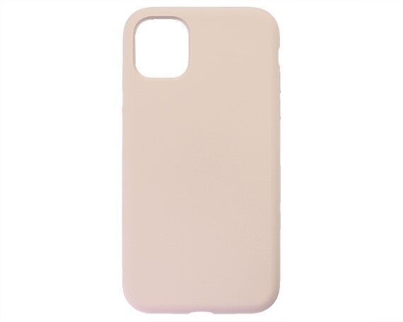 Чехол iPhone 11 Liquid Silicone FULL (розовый песок)