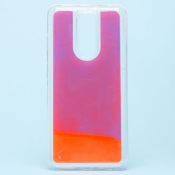 Чехол-накладка SC095 для &quot;Xiaomi Redmi 8&quot; светящийся песок (005)