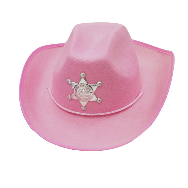 мф поиск Шляпа ковбойская Шериф розовая