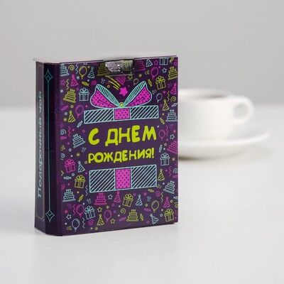 Чай в коробке-книге &quot;С днем рождения&quot; 100 г