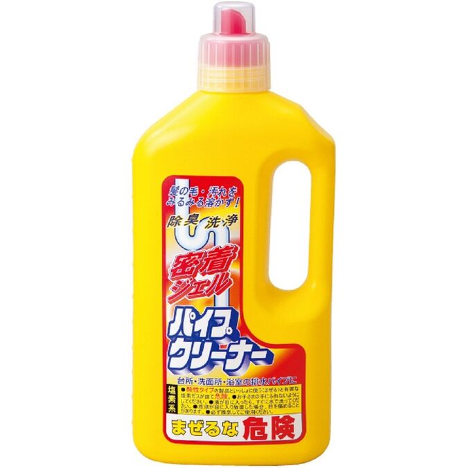Nihon Гель для прочистки труб очищающий и удаляющий запах &quot;Gel pipe cleaner&quot; 800 гр