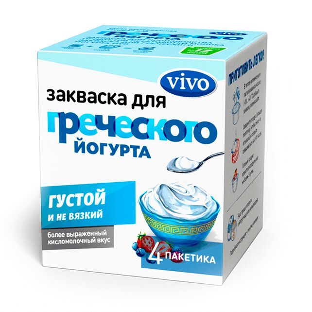 VIVO ГРЕЧЕСКИЙ ЙОГУРТ