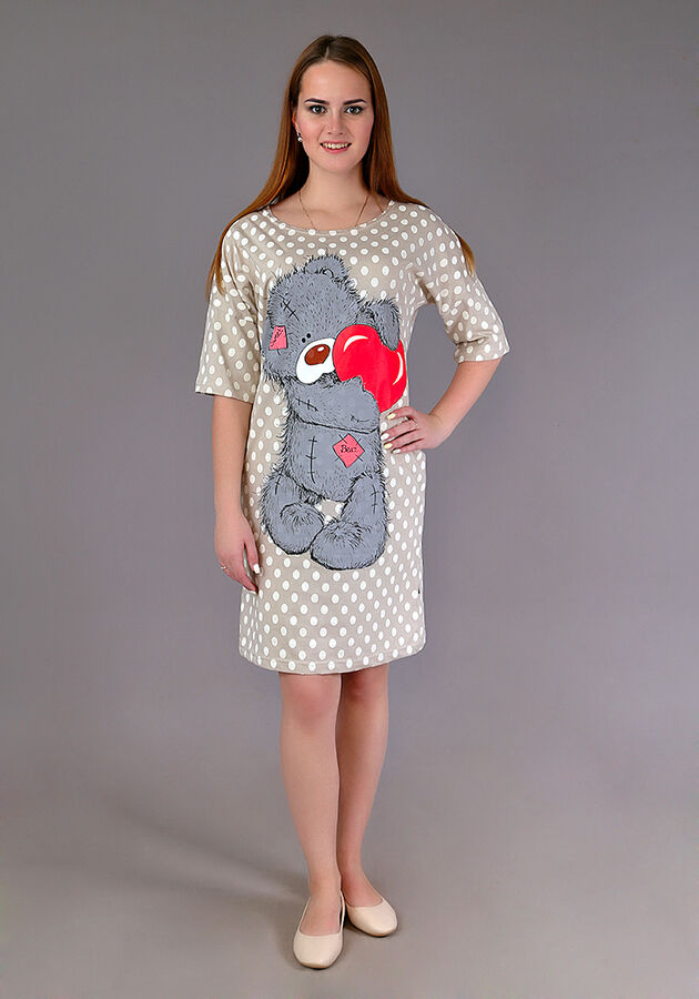 Платье с мишками