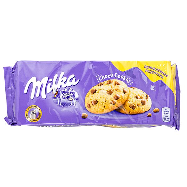 Печенье Милка Choco Cookie 168 г 1 уп.х 14 шт.