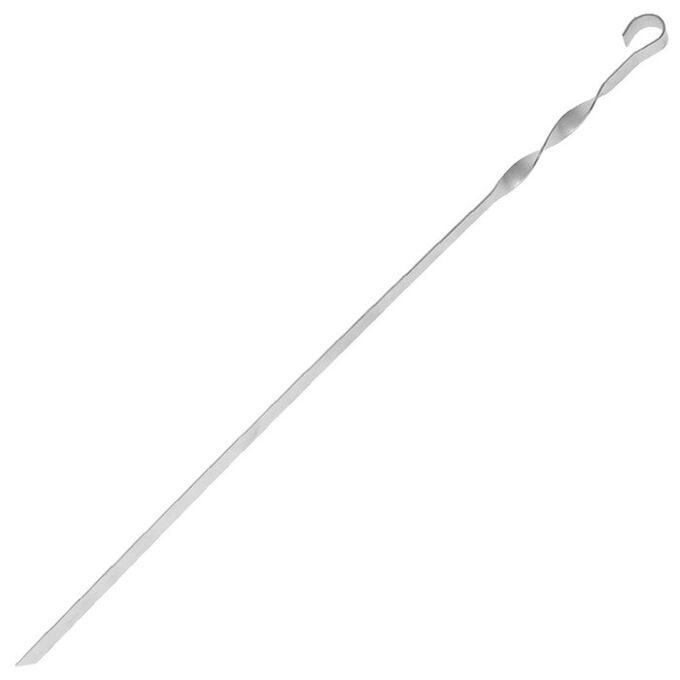 Maclay Шампур прямой, толщина 1,5 мм, р. 50 х 1 см