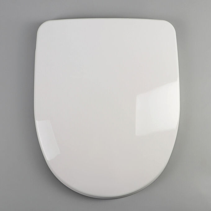 Сиденье для унитаза с крышкой универсальное Berges Uno, с микролифтом, цвет белый