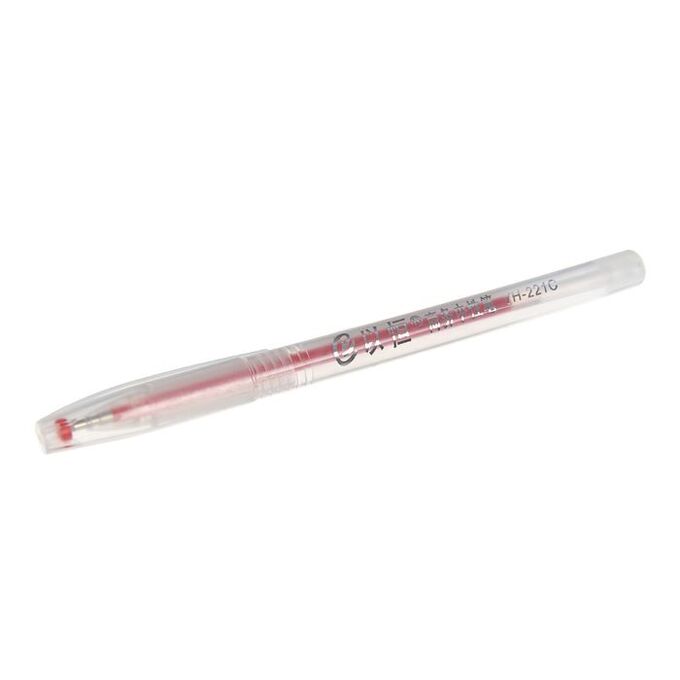 СИМА-ЛЕНД Ручка гелевая, 0.5 мм, красный, тонированный корпус