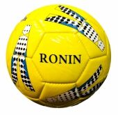 G1152C Мяч Ronin ф/б N3, желтый с рис.,для мини футбола, бут. камера, 330-340гр, окр.60-61см(100шт).