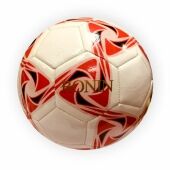 GJ-24A Мяч Ronin футбольный №5, вес 400/440гр, дизайн орнамент на белом фоне