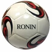 GJ-34 Мяч Ronin футбольный №5, красно-белый дизайн, вес 400-430гр, матчевый уровень