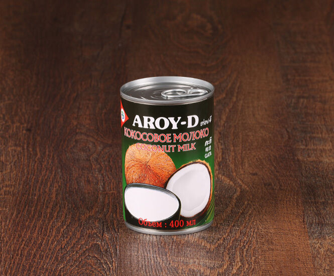 aroy-d Кокосовое молоко 60% , 400 мл