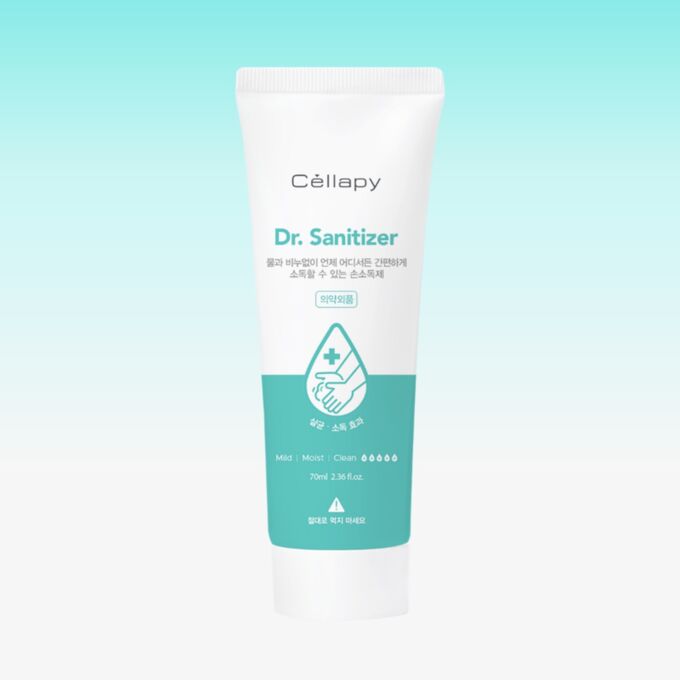 Cellapy Антисептик для рук Cleantech Gel Derma Sanitizer 70 мл