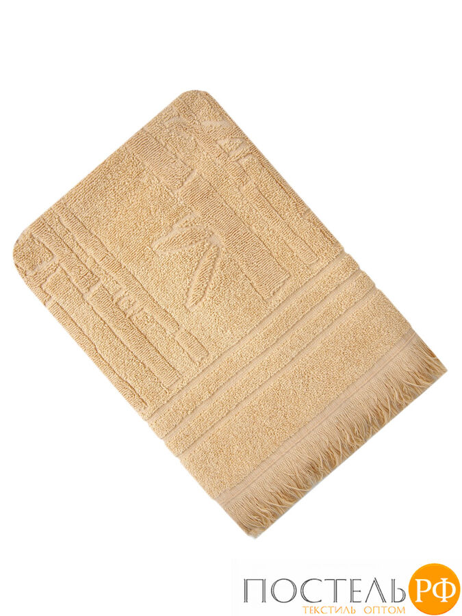 Tana Home Collection НУРИ 70*140 горчичное полотенце махровое