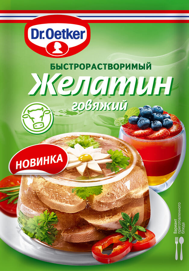 Dr. Oetker Желатин говяжий пищ. 20 гр