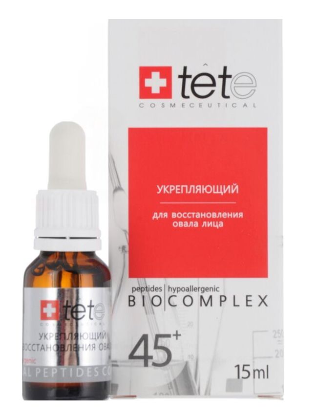 TETe Cosmeceutical Биокомплекс для восстановления овала лица 45+