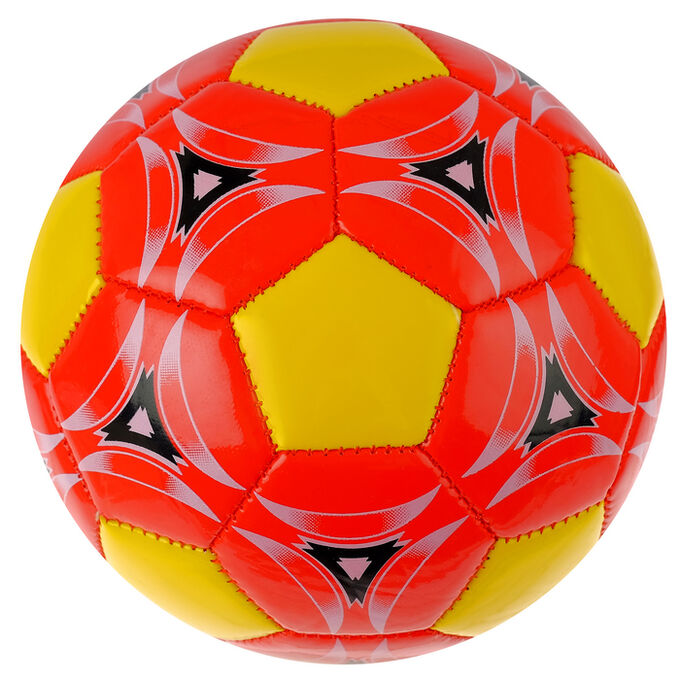 СИМА-ЛЕНД Мяч футбольный, 2 подслоя, глянец PVC, машинная сшивка, размер 2, цвета МИКС