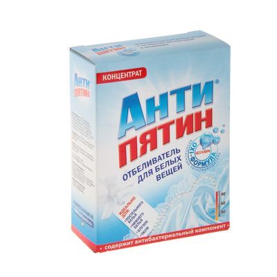 Отбеливатель Антипятин для белых вещей с активным кислородом и энзимами, 120 гр