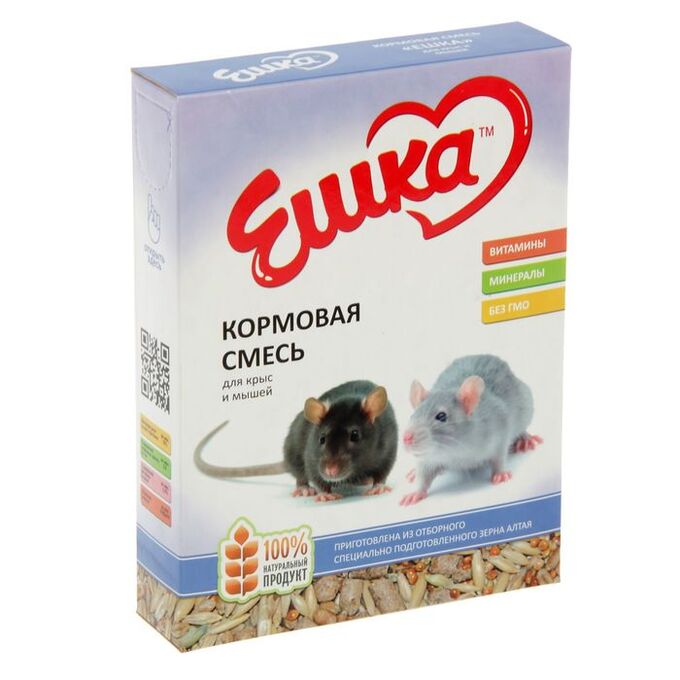 СИМА-ЛЕНД Кормовая смесь «Ешка» для крыс и мышей, 450 г