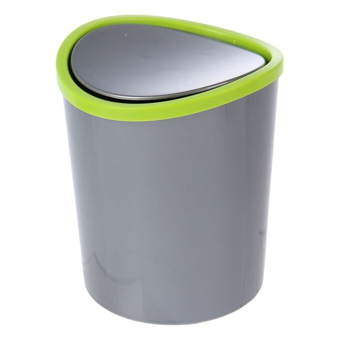 IDEA Контейнер для мусора настольный, 1,6 л, цвет МИКС