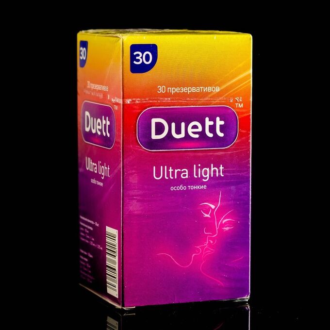 Презервативы DUETT ultra light 30 шт.