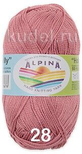 Остатки рукодельного магазина Пряжа Alpina Holly