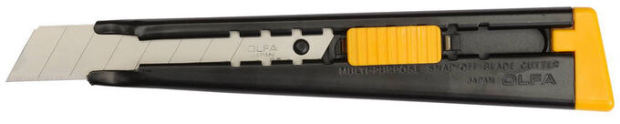 Нож OLFA металлический с выдвижным лезвием