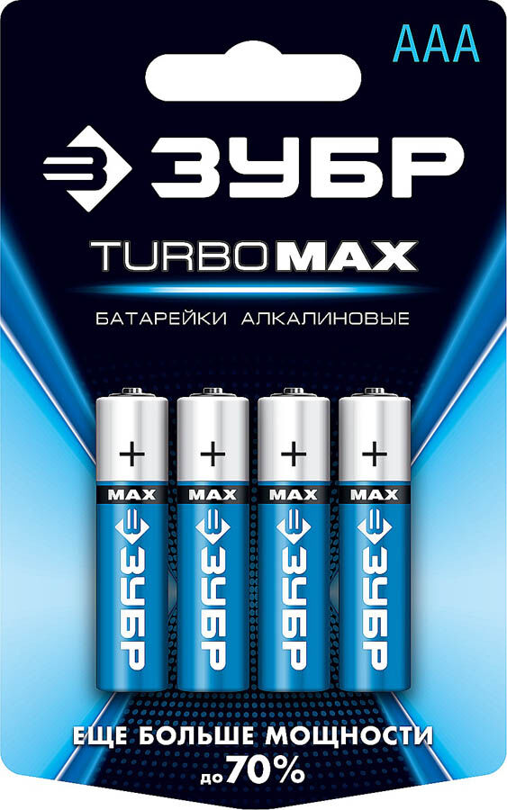 Зубр Щелочная батарейка 1.5 В