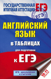 Терентьева О.В. ЕГЭ Английский язык в таблицах. 10-11 классы (АСТ)