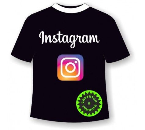 Мир Маек Подростковая футболка Инстаграм (Instagram)