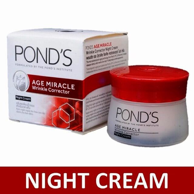 Pond&#039;s Age Miracle Wrinkle Corrector Night Cream 50g