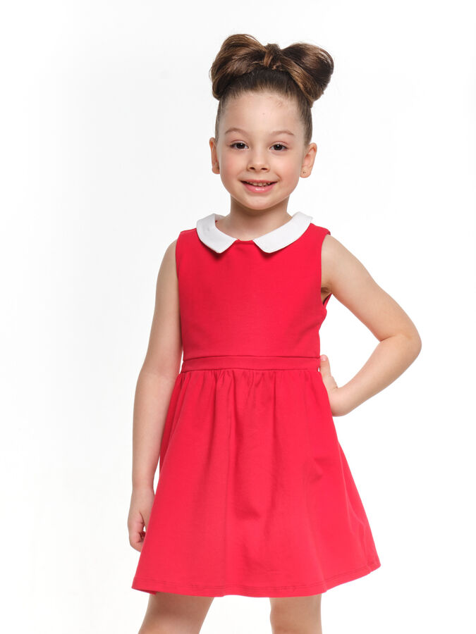 Mini Maxi Платье c воротничком (92-116см) UD 1500(2)красный
