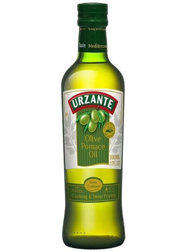 Масло оливковое Урзанте Помасе 0,5л рафинированное ст/б Испания (URZANTE OLIVE POMACE OIL)