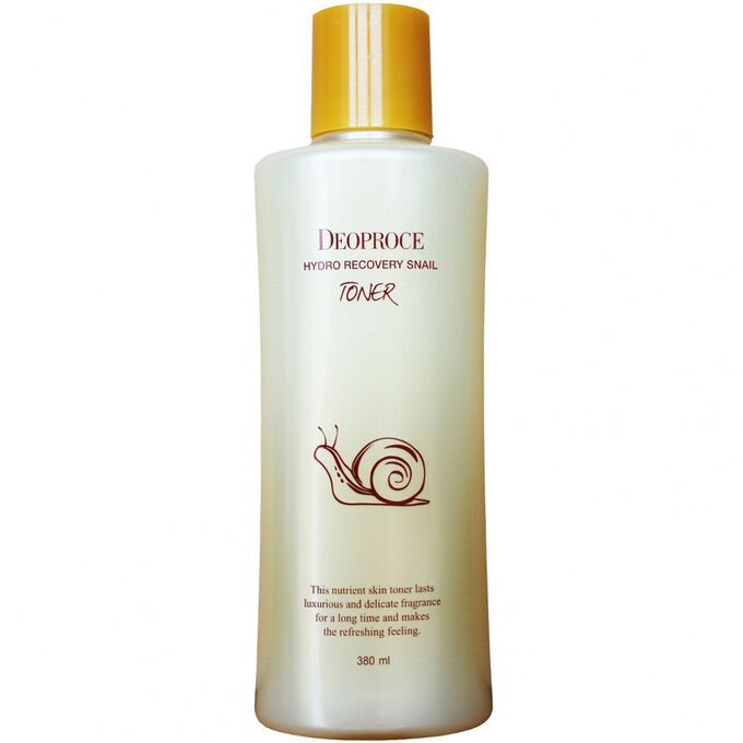 DEOPROCE HYDRO RECOVERY SNAIL TONER Тонер с экстрактом улиточного муцина 380мл