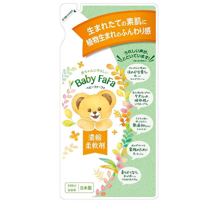 NS FaFa Кондиционер &quot;Baby FaFa Series&quot; для стирки детского белья 540 мл, мягкая упаковка 24