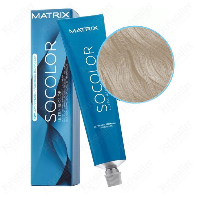 Крем-краска для волос Matrix SOCOLOR beauty Ultra.BLONDE UL-N Ультра Блонд Натуральный