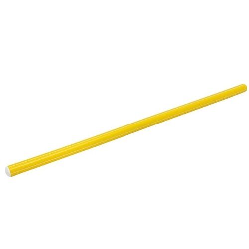 Палка гимнастическая 70 см. цв. желтый